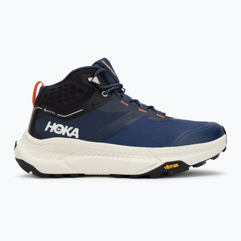 Férfi túracipő HOKA Transport Hike GTX varsity navy/truffle salt 2