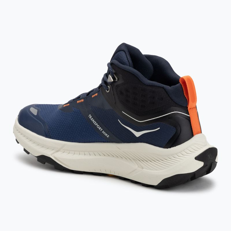 Férfi túracipő HOKA Transport Hike GTX varsity navy/truffle salt 3