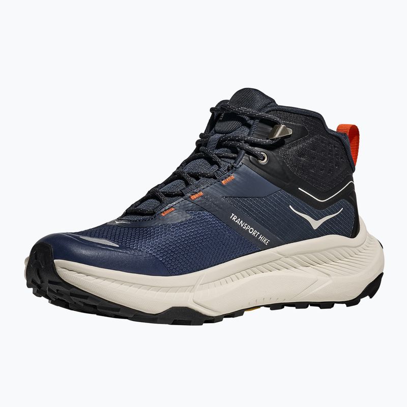 Férfi túracipő HOKA Transport Hike GTX varsity navy/truffle salt 4