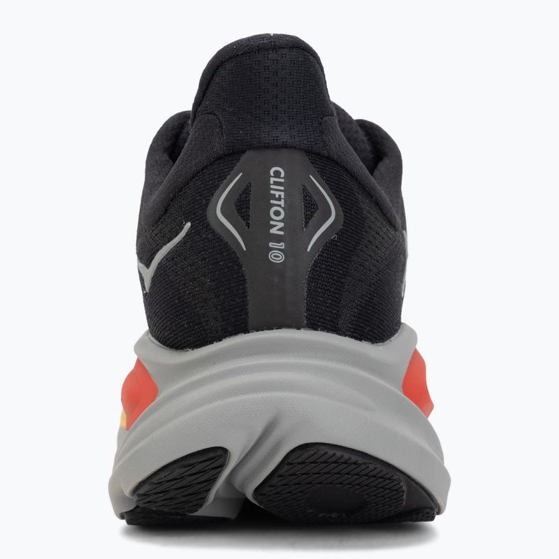 Férfi futócipő HOKA Clifton 10 black/grey 6