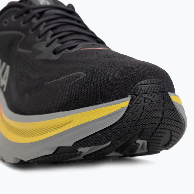 Férfi futócipő HOKA Clifton 10 black/grey 7