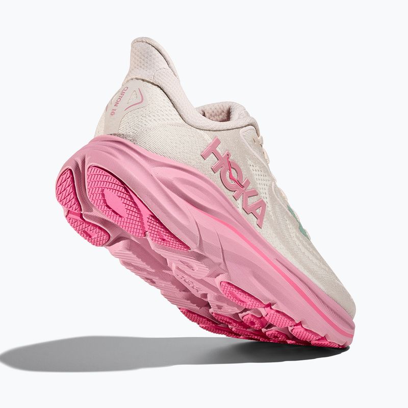 Női futócipő HOKA Clifton 10 Wide rose krém/száraz rózsa 5