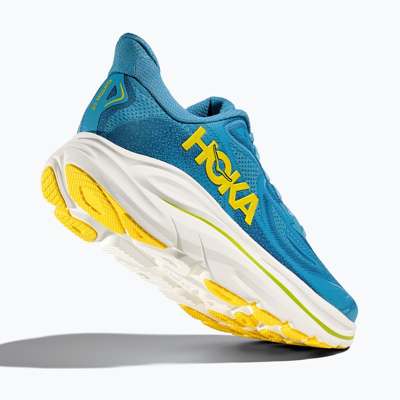 Férfi futócipő HOKA Clifton 10 Wide alpine blue/foggy night 5