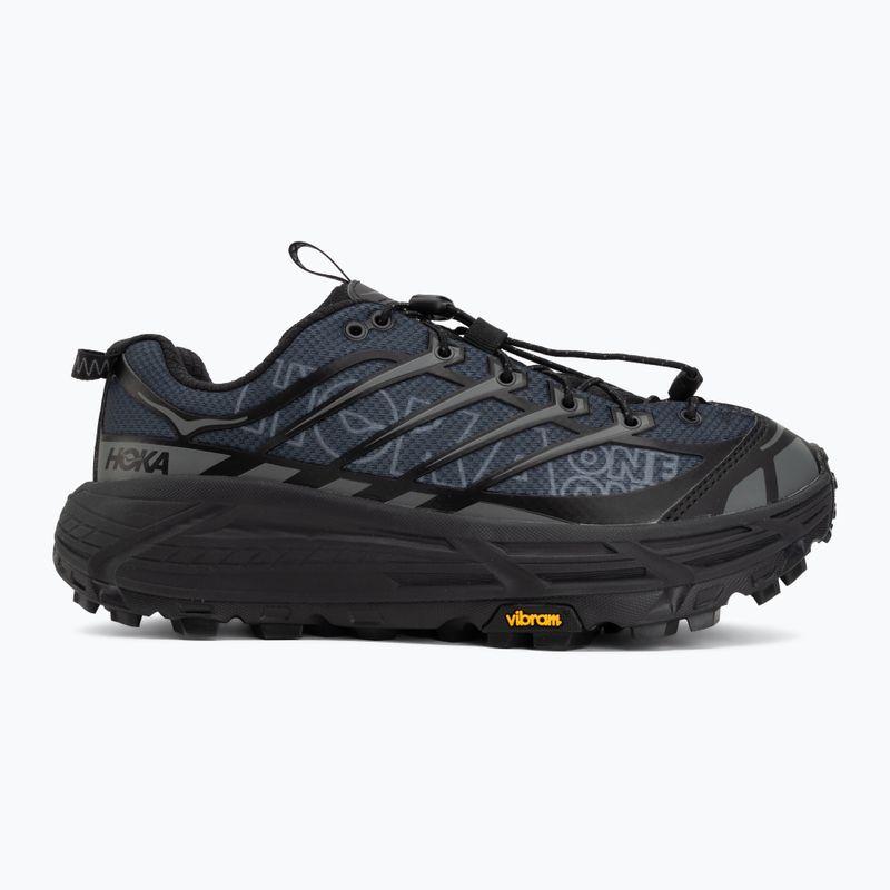 Cipők HOKA Mafate Three 2 Wordmark Black/Outer Orbit 2