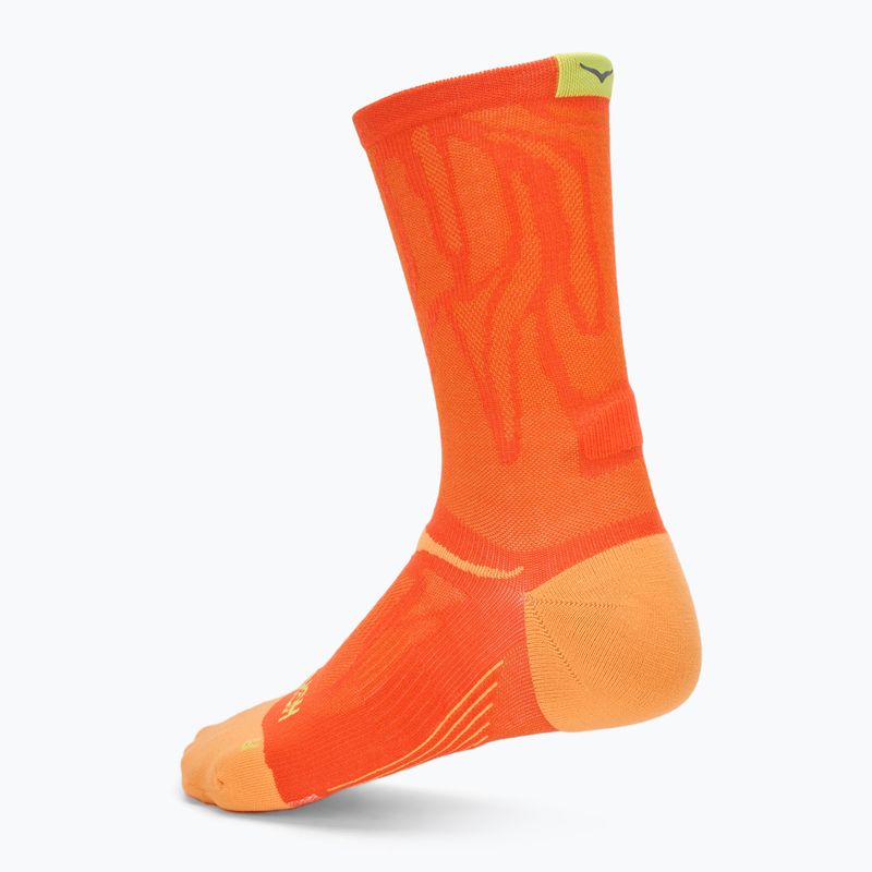 HOKA Clifton Crew Run lava zokni 2