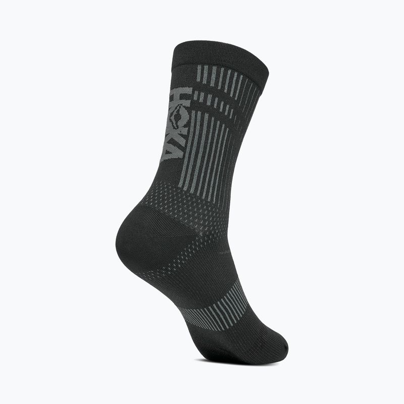 HOKA Trail Race Crew fekete zokni 8