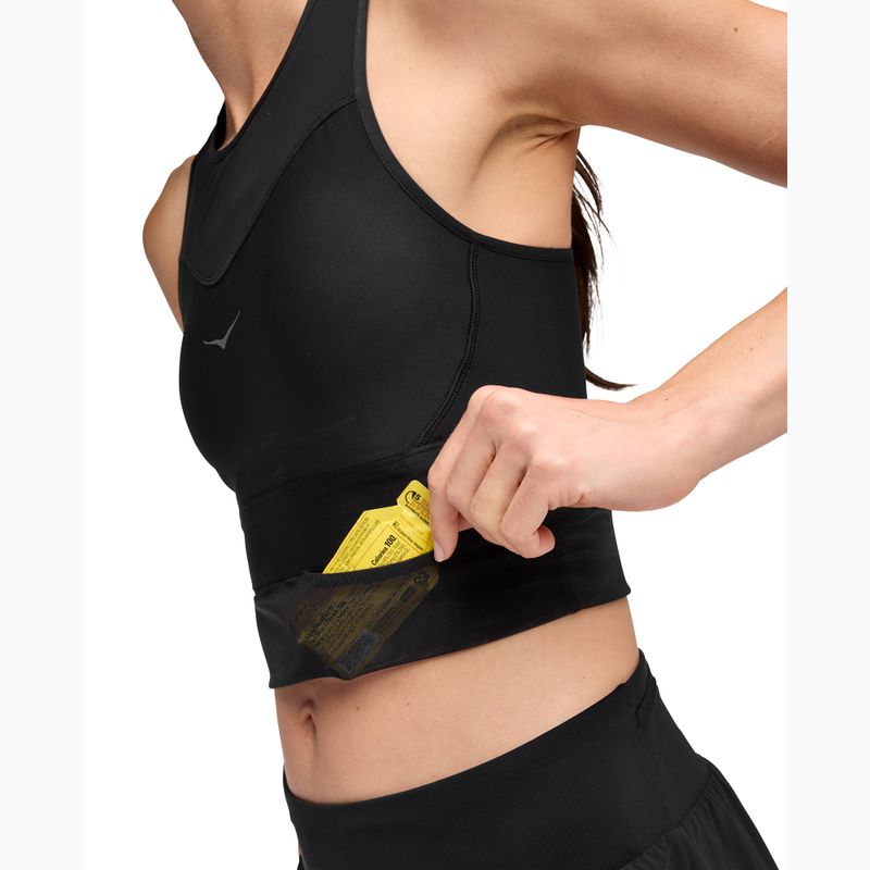 HOKA Race Day edzőmelltartó fekete/fekete 4