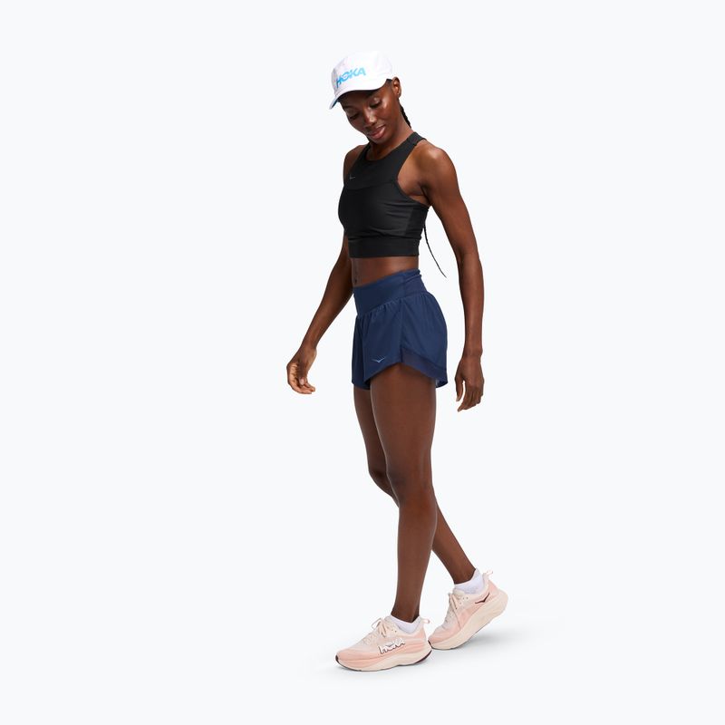Női futóshort HOKA Glide 4" midnight blue 2