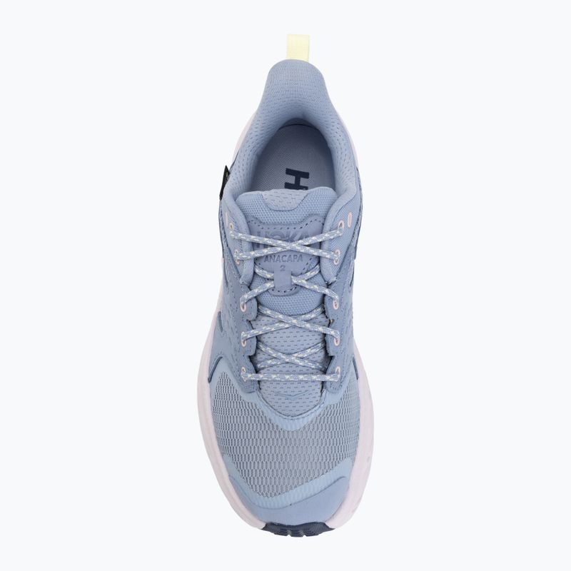 Női túracipők HOKA Anacapa 2 Low GTX tranquil blue/lilac cream 5
