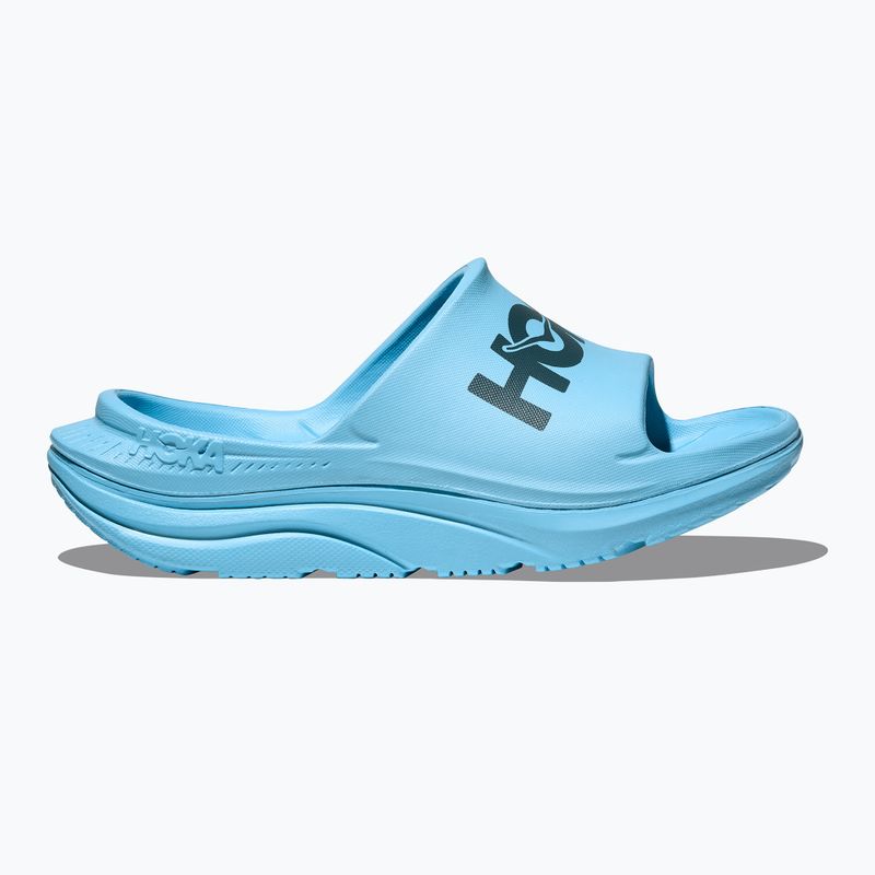 Papucsok HOKA Ora Athletic Slide soaring blue/faded navy 3