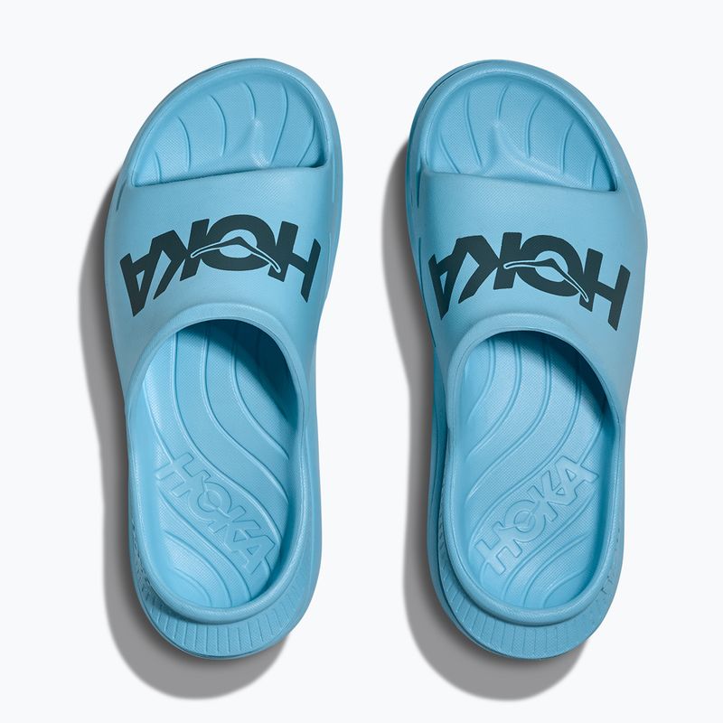 Papucsok HOKA Ora Athletic Slide soaring blue/faded navy 7
