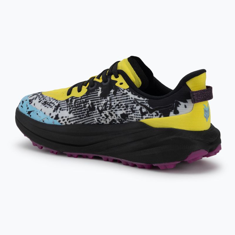 Gyerek futócipők HOKA Speedgoat 6 electric lemon/black 3