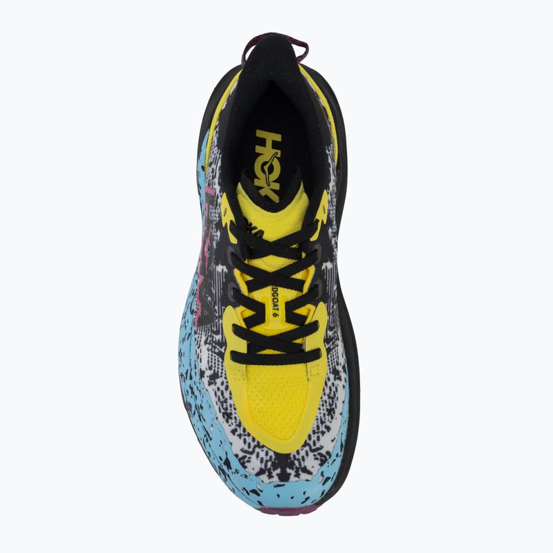 Gyerek futócipők HOKA Speedgoat 6 electric lemon/black 5