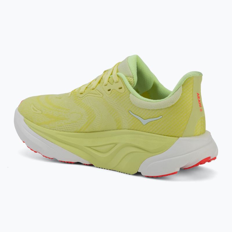 Női futócipők HOKA Arahi 8 sunlight/neon yuzu 3