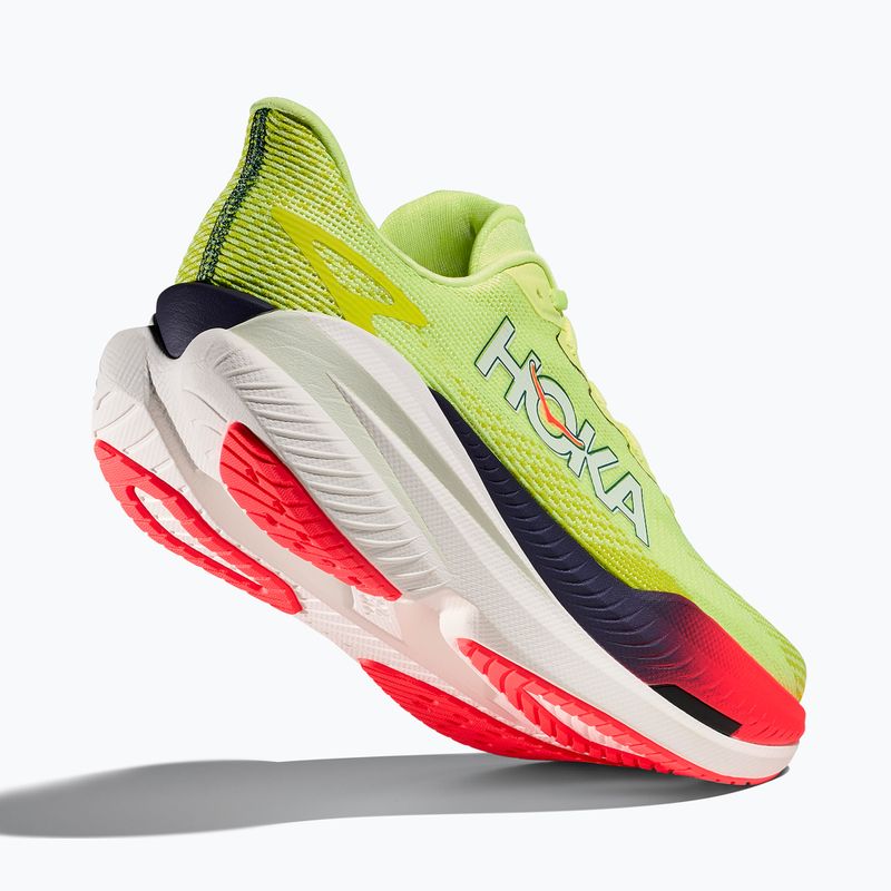 Férfi futócipők Hoka Mach X 3 neon yuzu/squid ink 5