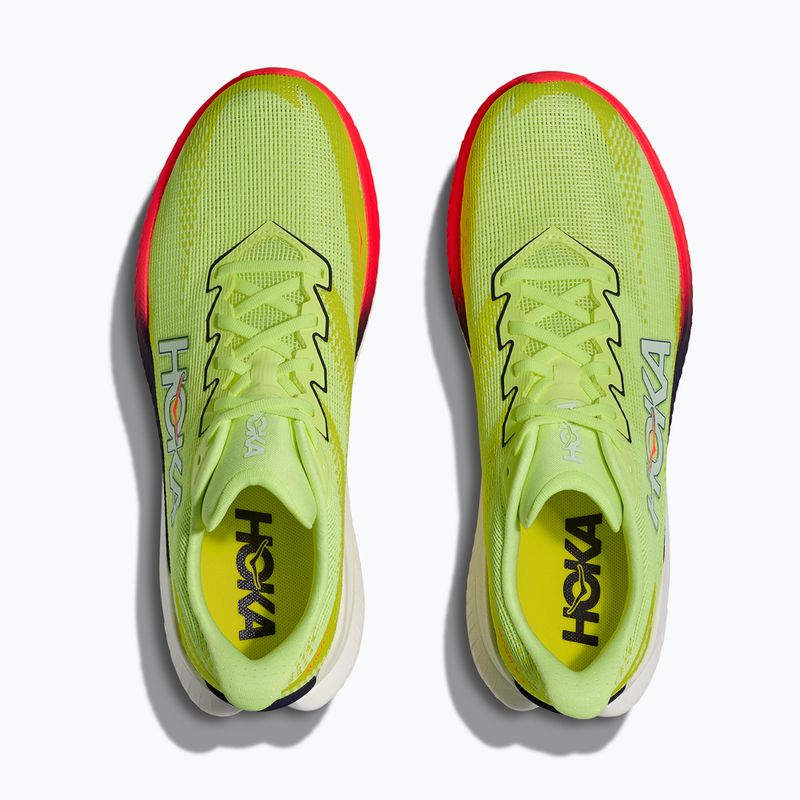 Férfi futócipők Hoka Mach X 3 neon yuzu/squid ink 7