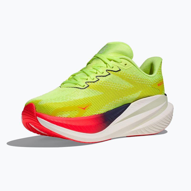 Női futócipők Hoka Mach X 3 Nneon yuzu/squid ink 2