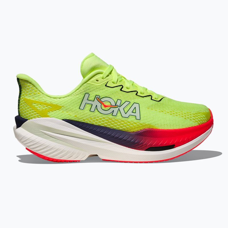 Női futócipők Hoka Mach X 3 Nneon yuzu/squid ink 3