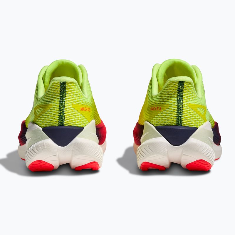 Női futócipők Hoka Mach X 3 Nneon yuzu/squid ink 6