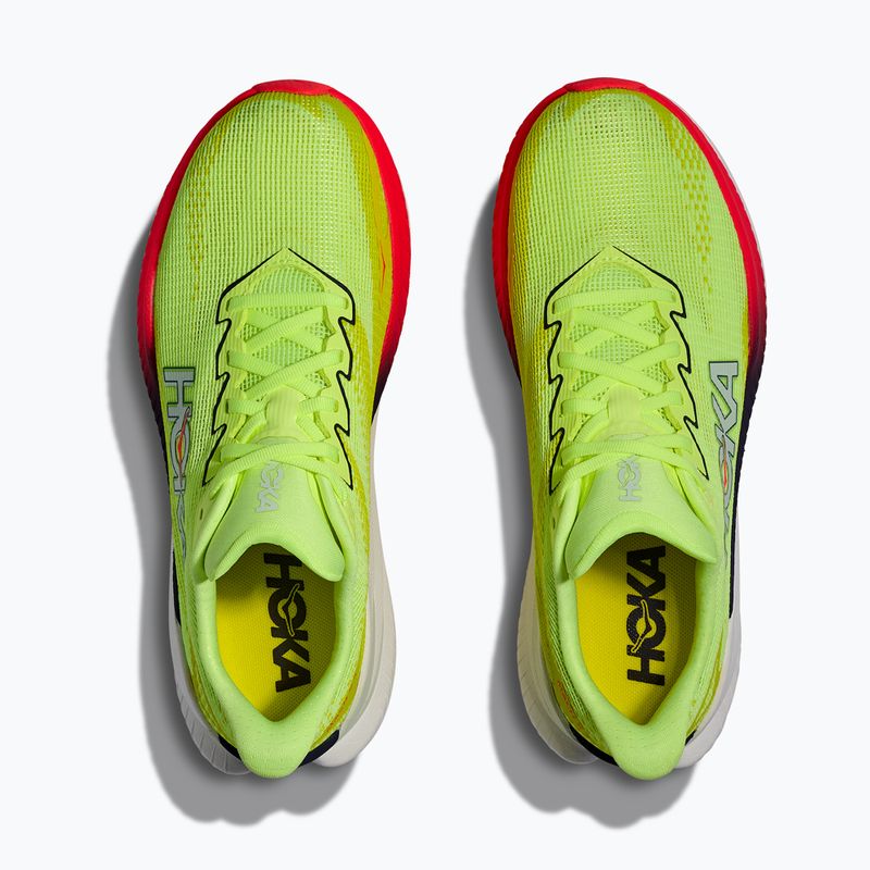 Női futócipők Hoka Mach X 3 Nneon yuzu/squid ink 7