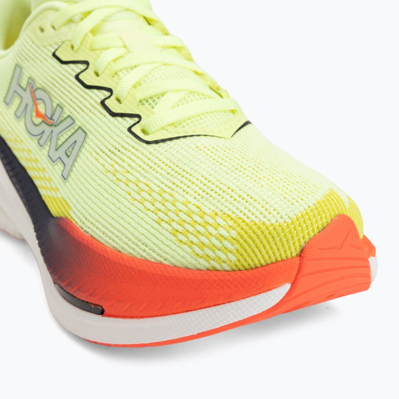 Női futócipők Hoka Mach X 3 Nneon yuzu/squid ink 7