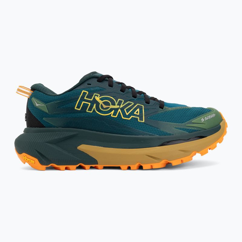 Férfi futócipők HOKA Mafate 5 tidal wave/mustard seed 2