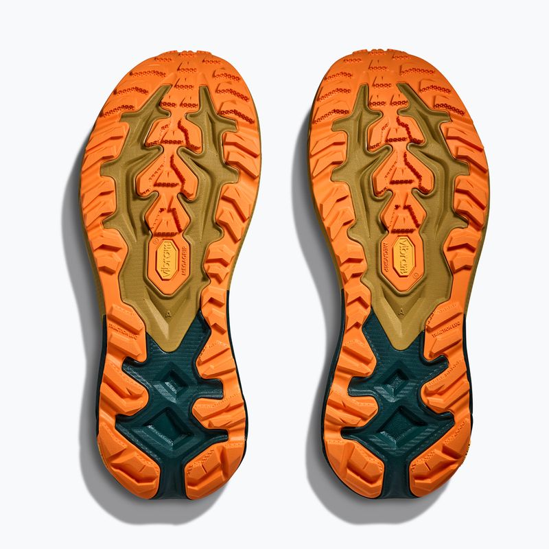 Férfi futócipők HOKA Mafate 5 tidal wave/mustard seed 8