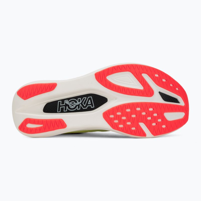 Futócipők HOKA Rocket X 3 neon yuzu/squid ink 4