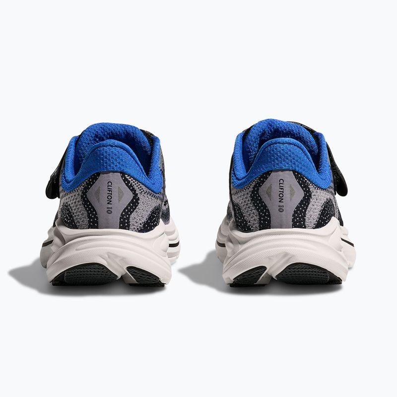 Gyermek futócipők HOKA Clifton 10 foggy grey/black 6