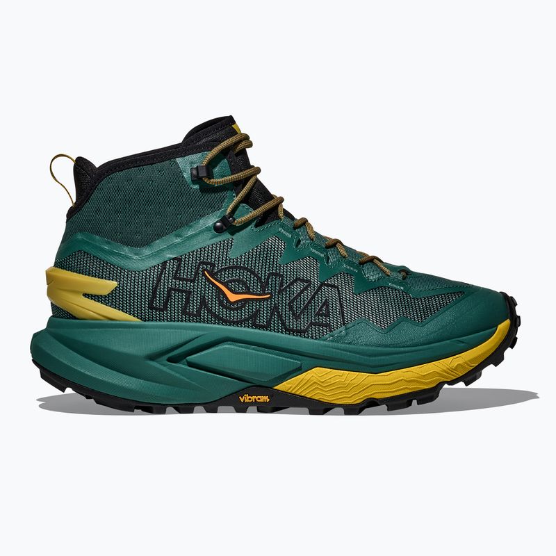 Férfi trekking bakancsok HOKA Mafate Hike thyme/yellow gold 3
