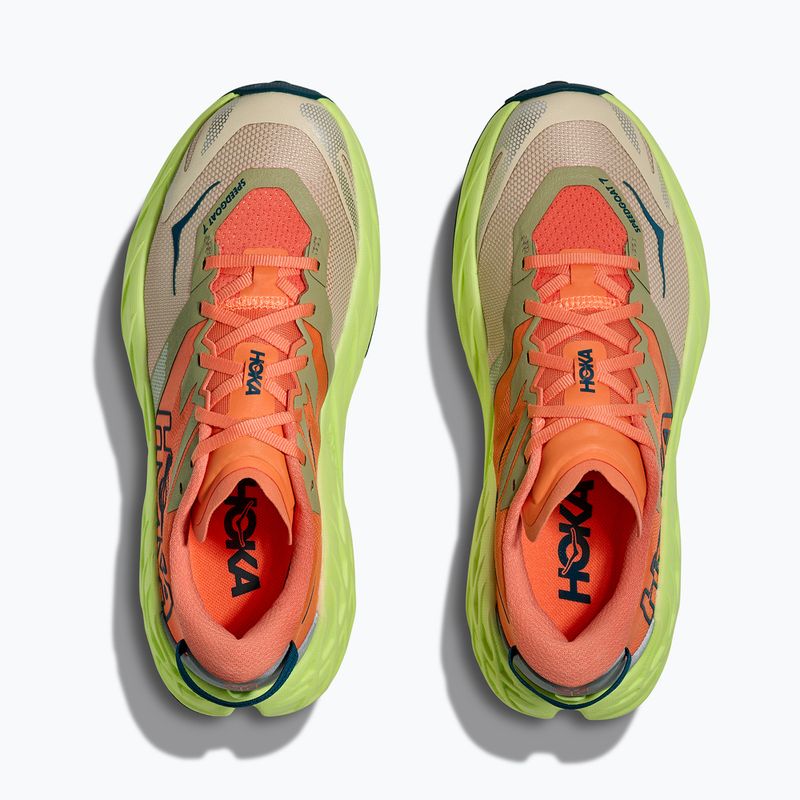 Női futócipők HOKA Speedgoat 7 persimmon/neon yuzu 7