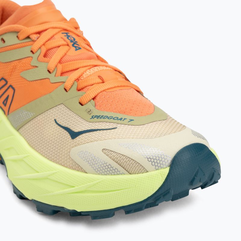 Női futócipők HOKA Speedgoat 7 persimmon/neon yuzu 7