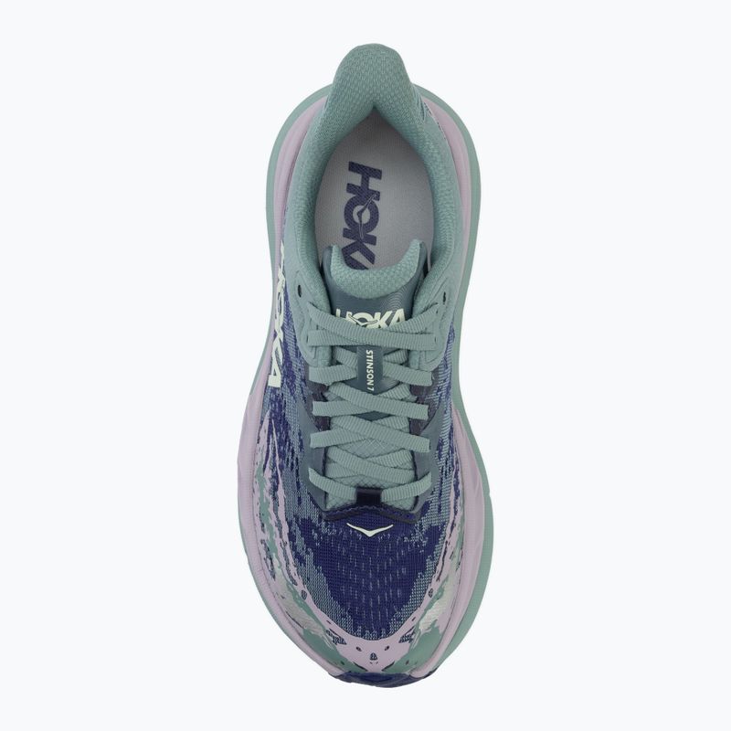 Női futócipők HOKA Stinson 7 rosemary/fragrant lilac 5