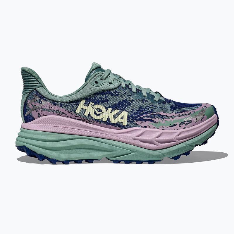 Női futócipők HOKA Stinson 7 rosemary/fragrant lilac 3