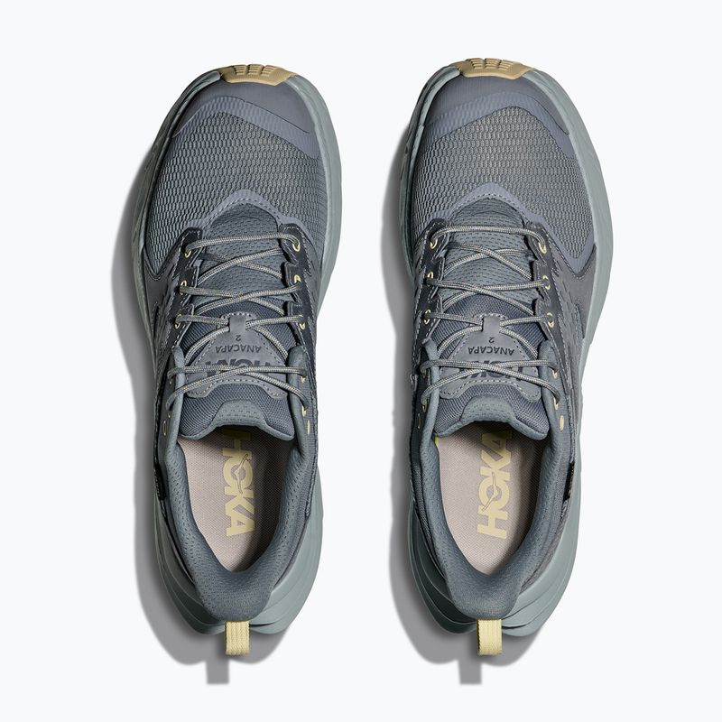 Férfi túracipők HOKA Anacapa 2 Low GTX washed blue/mineral blue 7