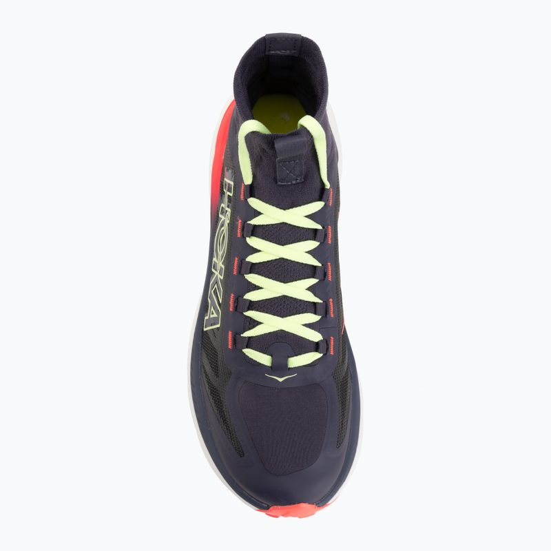 Férfi futócipők HOKA Tecton X 3 squid ink/neon lame 5