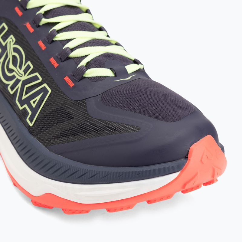 Férfi futócipők HOKA Tecton X 3 squid ink/neon lame 7