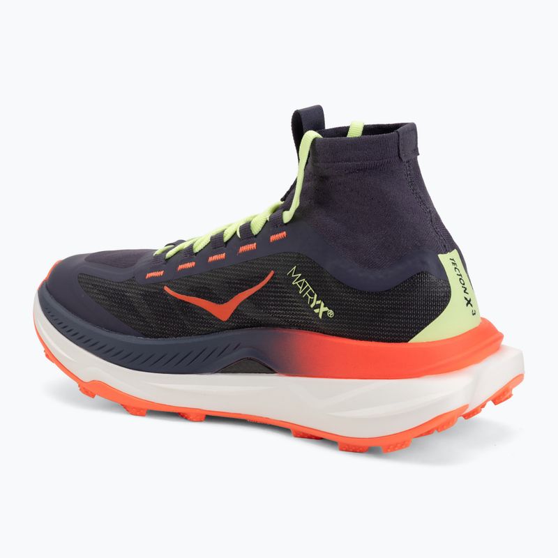 Női futócipők HOKA Tecton X 3 squid ink/neon lame 3