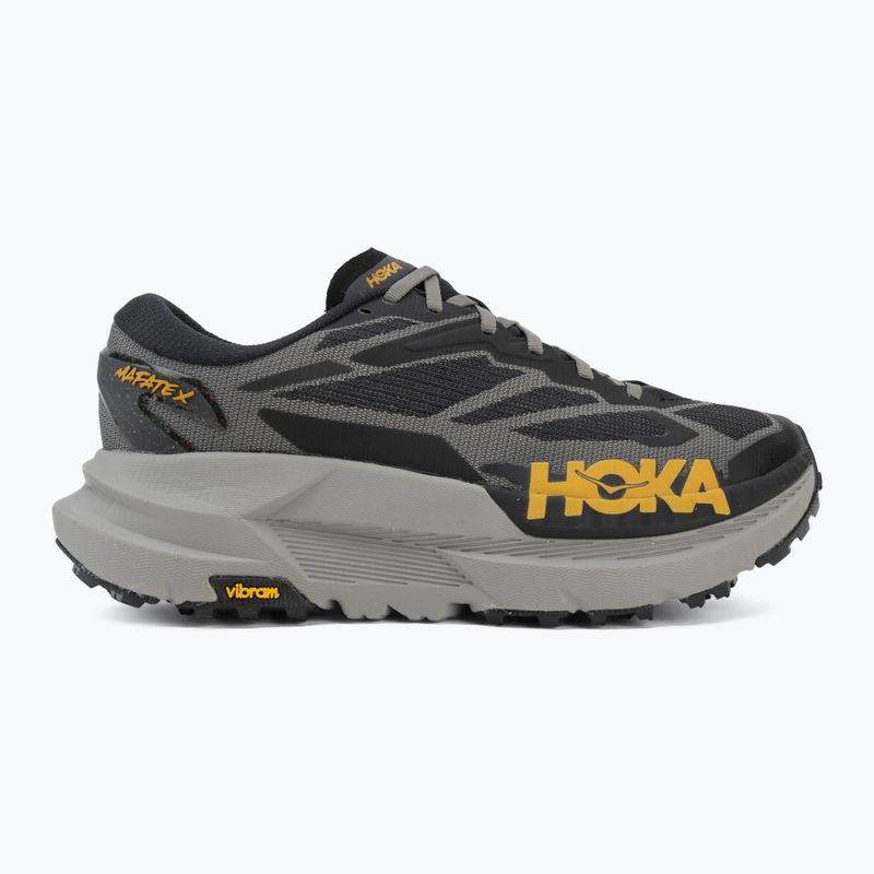 Férfi futócipők Hoka Mafate X black/cement 2