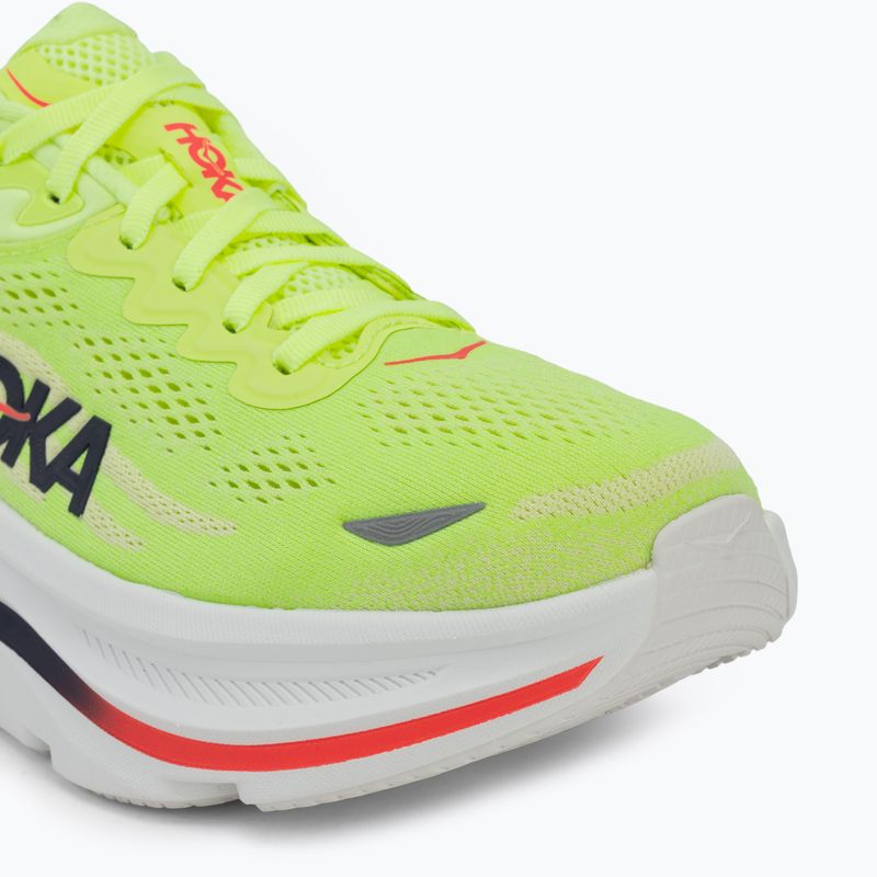 Férfi futócipők HOKA Bondi 9 neon yuzu/sunlight 7