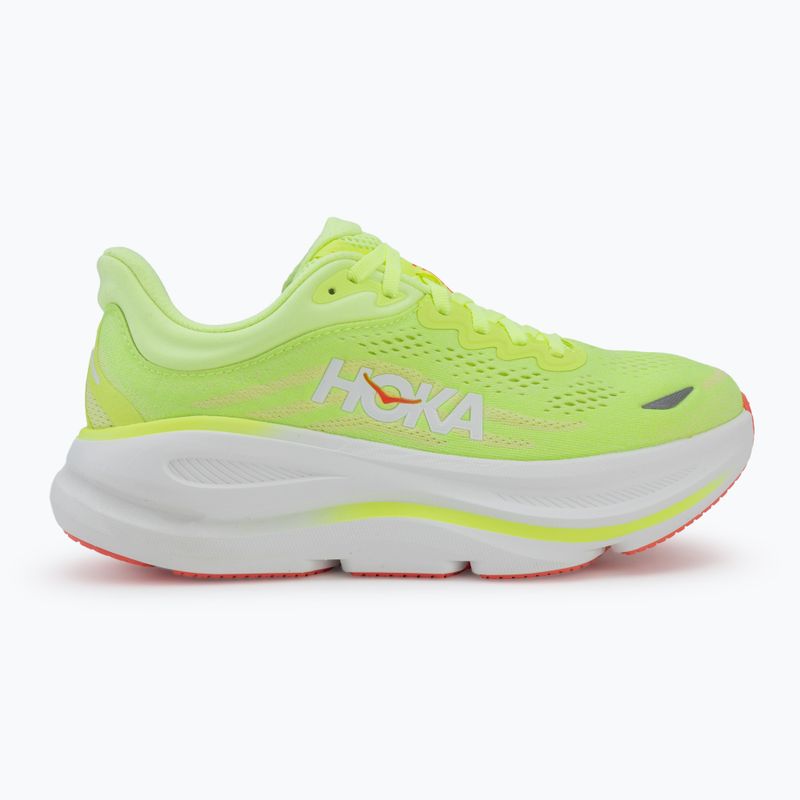 Női futócipők HOKA Bondi 9 neon yuzu/sunlight 2