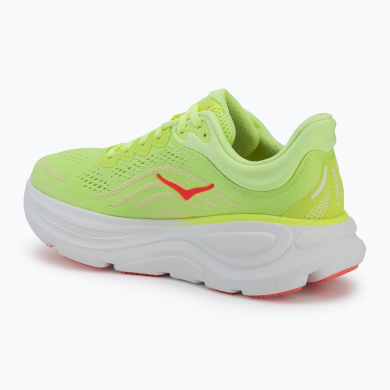 Női futócipők HOKA Bondi 9 neon yuzu/sunlight 3