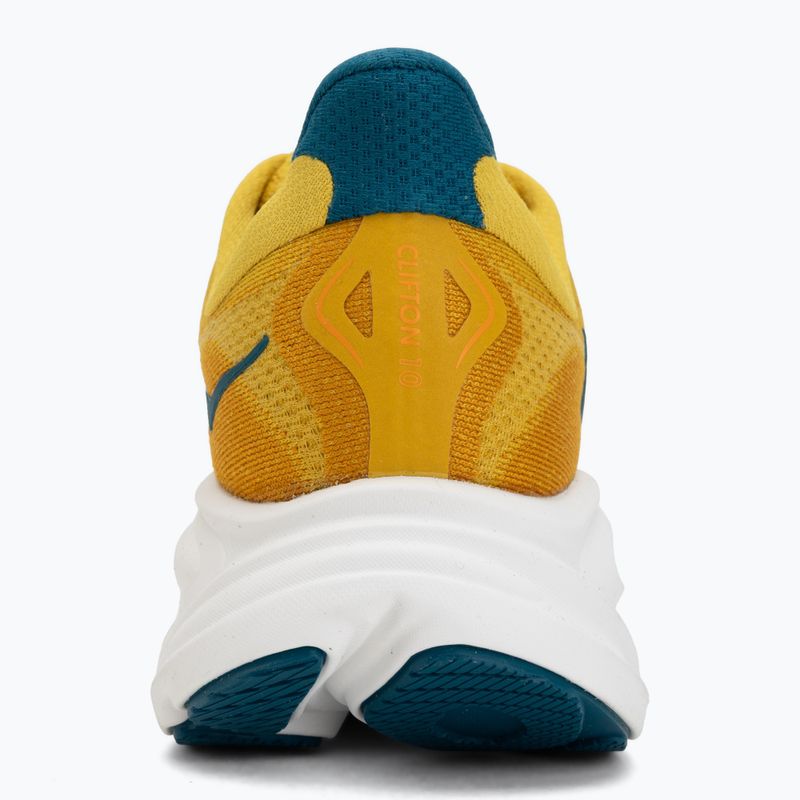 Férfi futócipők HOKA Clifton 10 yellow gold/tidal wave 6