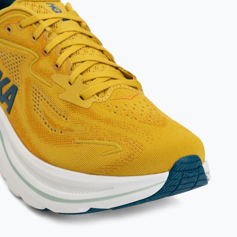 Férfi futócipők HOKA Clifton 10 yellow gold/tidal wave 7
