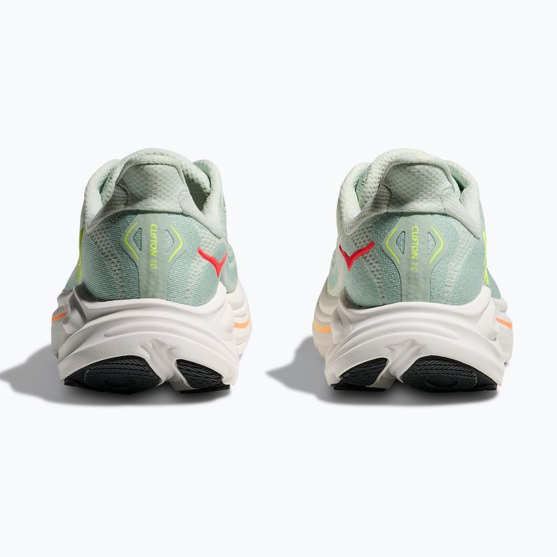 Női futócipők HOKA Clifton 10 sea glass/neon flame 6