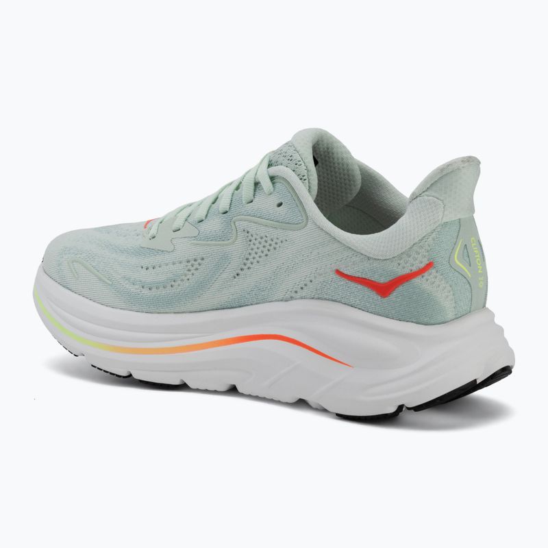 Női futócipők HOKA Clifton 10 sea glass/neon flame 3