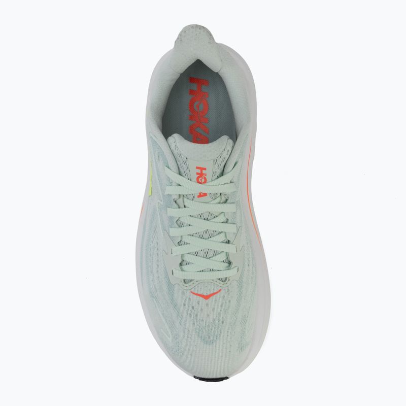Női futócipők HOKA Clifton 10 sea glass/neon flame 5