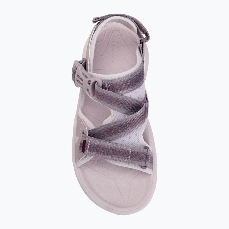 Női szandálok HOKA Infini Hike TC fragrant lilac/lilac cream 5