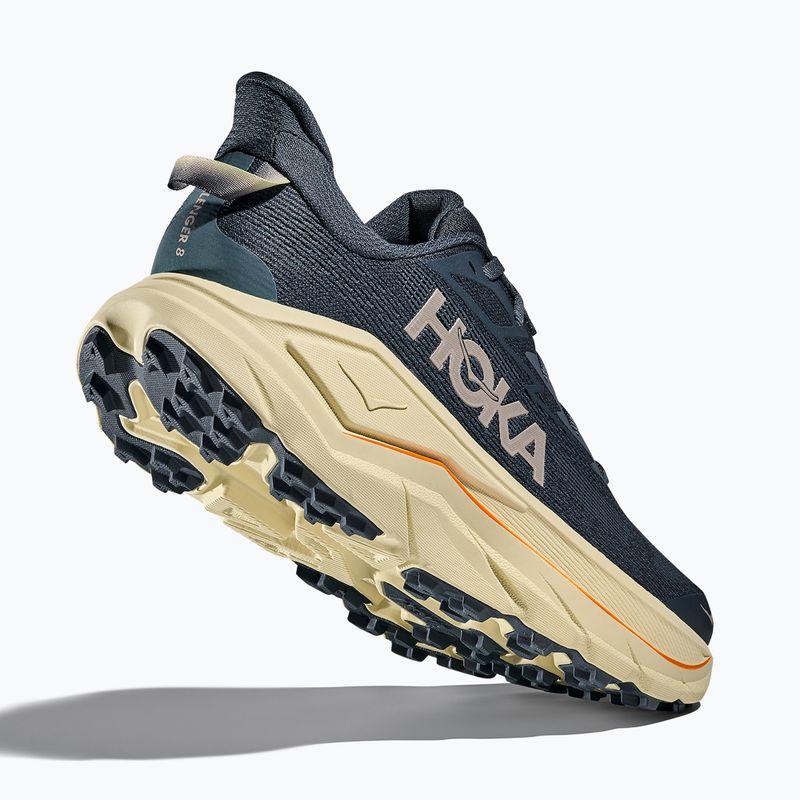 Férfi futócipők HOKA Challenger 8 faded navy/pampass grass 5