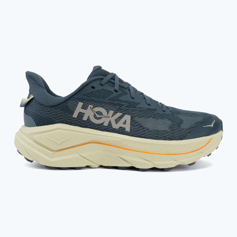 Férfi futócipők HOKA Challenger 8 faded navy/pampass grass 2